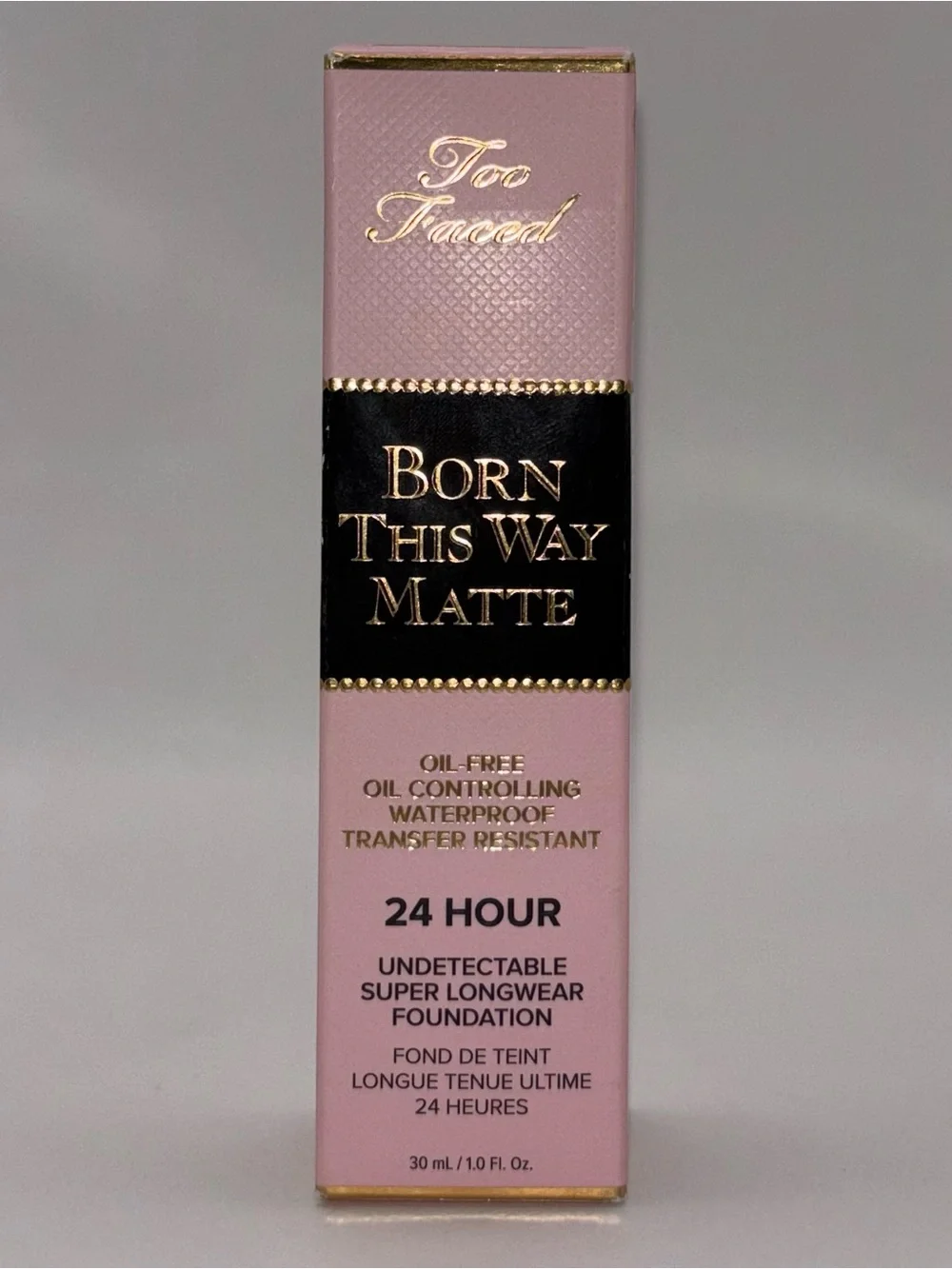 Too Faced Born This Way Matte Foundation Chai NIB 1 oz